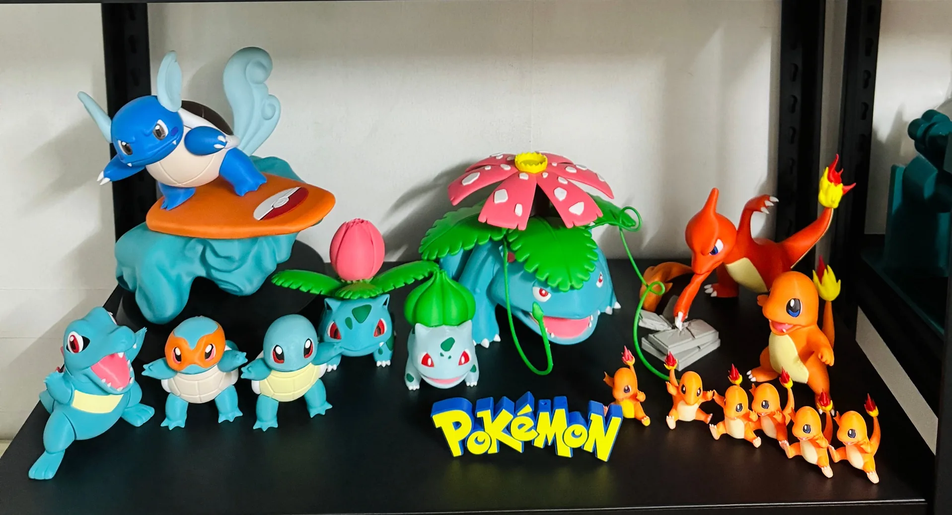Pokémon Color-Separated 3D Print Model
